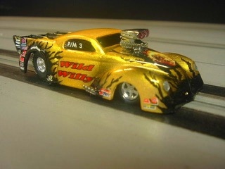 custom built drag slot cars