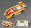 1982 Aurora AFX SUPER G G-PLUS Slot Car NARROW CHASSIS Bench Tested Round Mount 