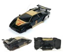 '90 TYCO Lemon Ferrari F-40 Slot Car Body 6243 Test Shot NoTrimPaint FreeChassis 