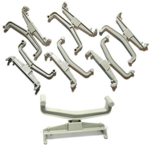 AURORA TOMY AFX 6" 1/8 CURVES ~ 8 PC ~ EXC-NEW COND ~ CLEANED & RACE READY 