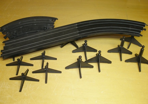 scalextric track supports
