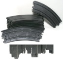 SUPPORTS Unused 18pc TOMY Aurora AFX HO Slot Car DoUbLe LOOP TRANSITION TRACKS 