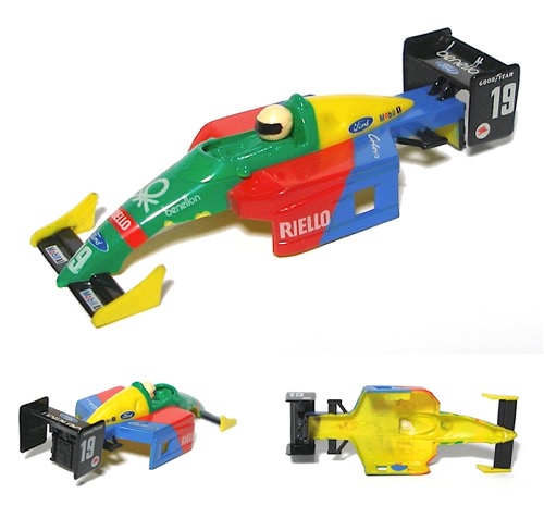 TYCO INDY #19 BENETTON  On Dolling Chassis 