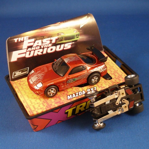 2004 JL FasT & Furious HO Slot Cars BRONZE MAZDA RX7