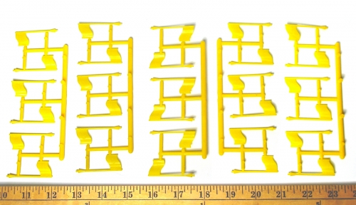 30pc vintage aurora afx speed steer tcr slot car track flags unused
