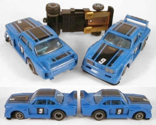 1980 Ideal TCR MK 3 Slot Less BMW 328ish RARE Blu/BLK 9