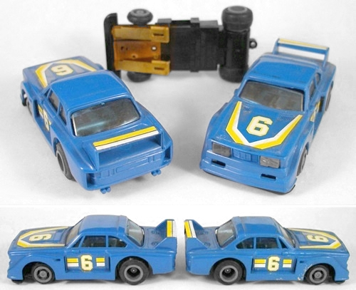 1980 Ideal TCR MK 3 Slot Less BMW 328ish RARE Blu/Yel 6
