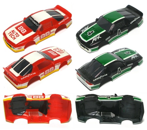 afx slot car bodies
