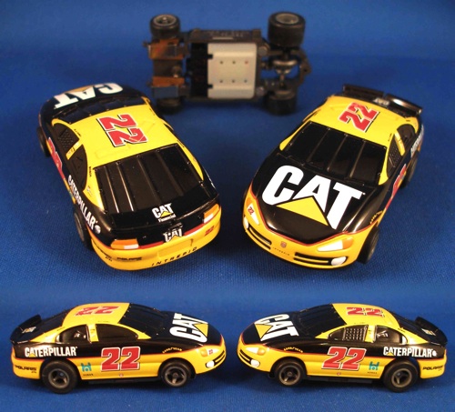 2001 LIFE-LIKE Dodge 22 Ward Burton FastT Slot Car 9753