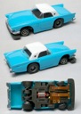 1992 TYCO Blue Pickup Truck TCR Chassis Slot Car #8 Test Shot or preproduction 