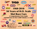 1998 TOMY Collectors Guide HO Slot Car Catalog 73p 8x11 