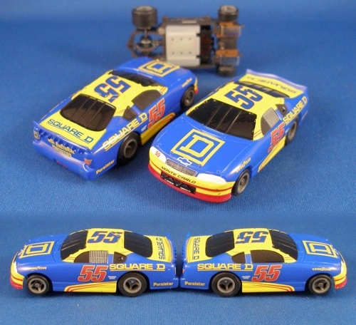 2001 LIFE-LIKE Chevy 55 Wallace FASTEST T Slot Car 9551