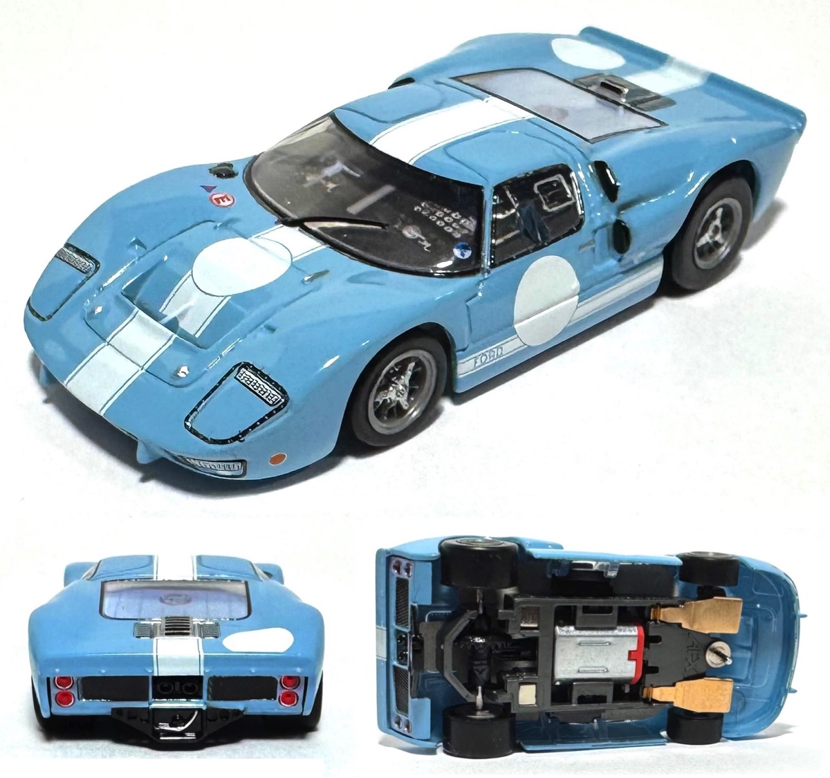 2025 AFX MegaG+ FORD GT40 CHASSIS #1085 Slot Car Limited Edition w