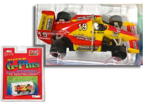 1 1994 TOMY AFX SUPER G+ G-PLUS SLOT CAR POWER PROS #19 INDY