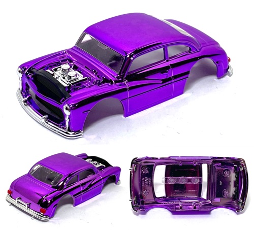 1pc AFX-tras 1949 MERCURY HOT ROD COUPE Aurora TOMY AFX Body Mount