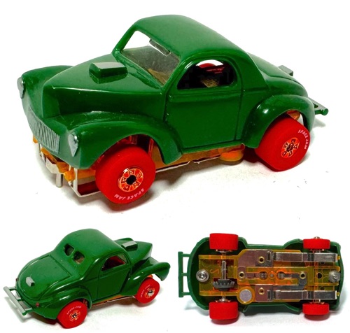 1941 WILLYS AMERICAN CUSTOM COUPE ULTRA-G Slot Car TJet