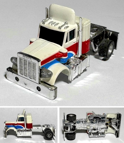 1pc 1978 Aurora AFX HO Slot Car PETERBILT TRUCK Tractor Cab BODY