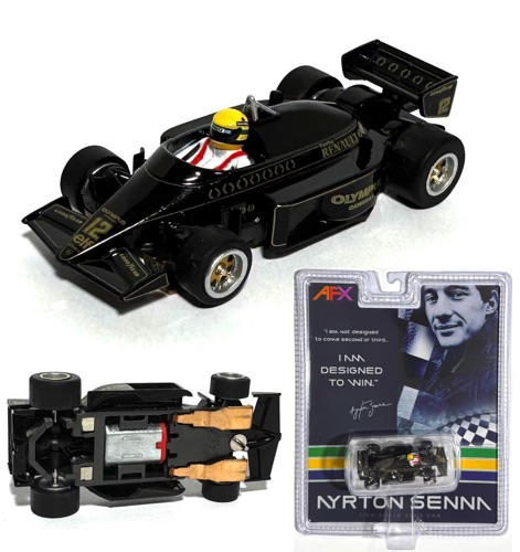 2025 AYRTON SENNA 1985 Lotus 97T Formula-1 AFX Mega G+ HO