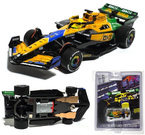 2025 McLaren MCL38 #4 Monaco 2024 Lando Norris AFX Mega G+ HO Slot