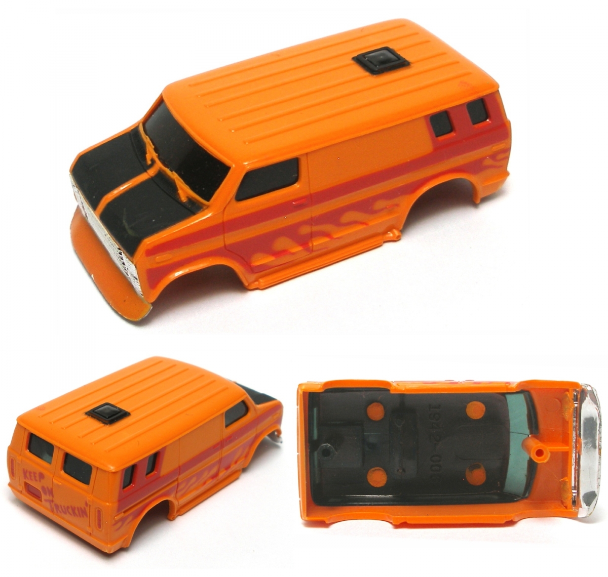 1976-79 Aurora AFX 4-Gear CUSTOM FORD STREET VAN Slot Car BODY